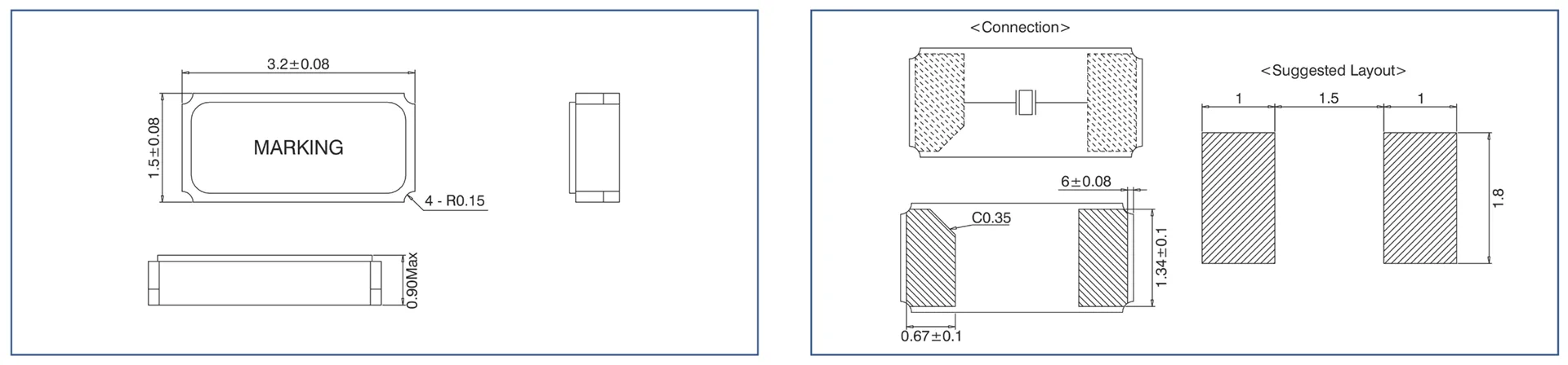 Dimensions of SF-3215C