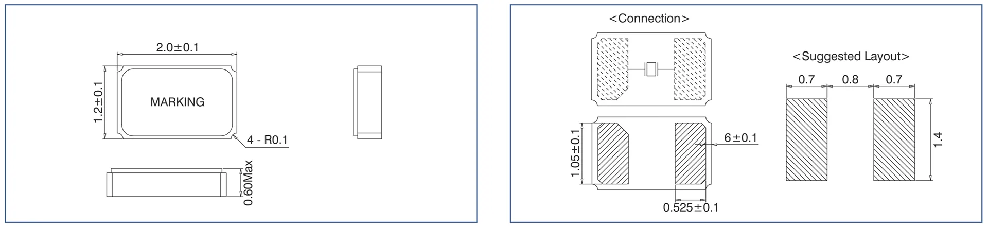 Dimensions of SF-2012