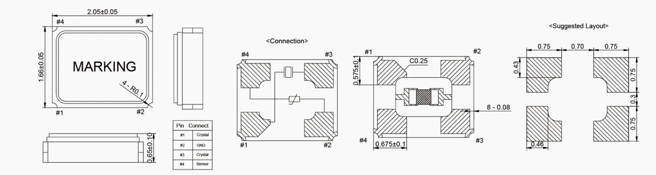 Dimensions of SXT-2016