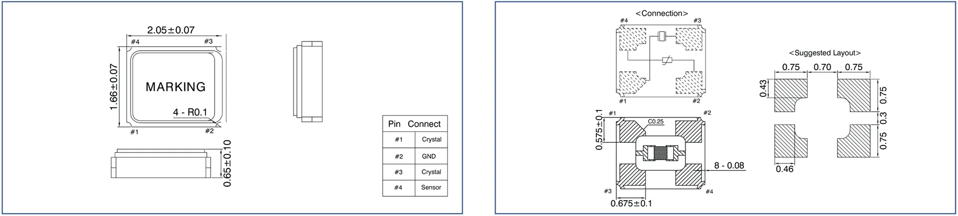 Dimensions of SXT-2016C